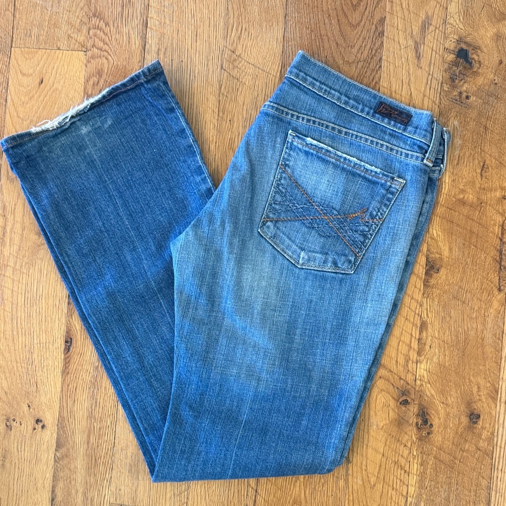 Stylish Indigo Boot Cut Jeans